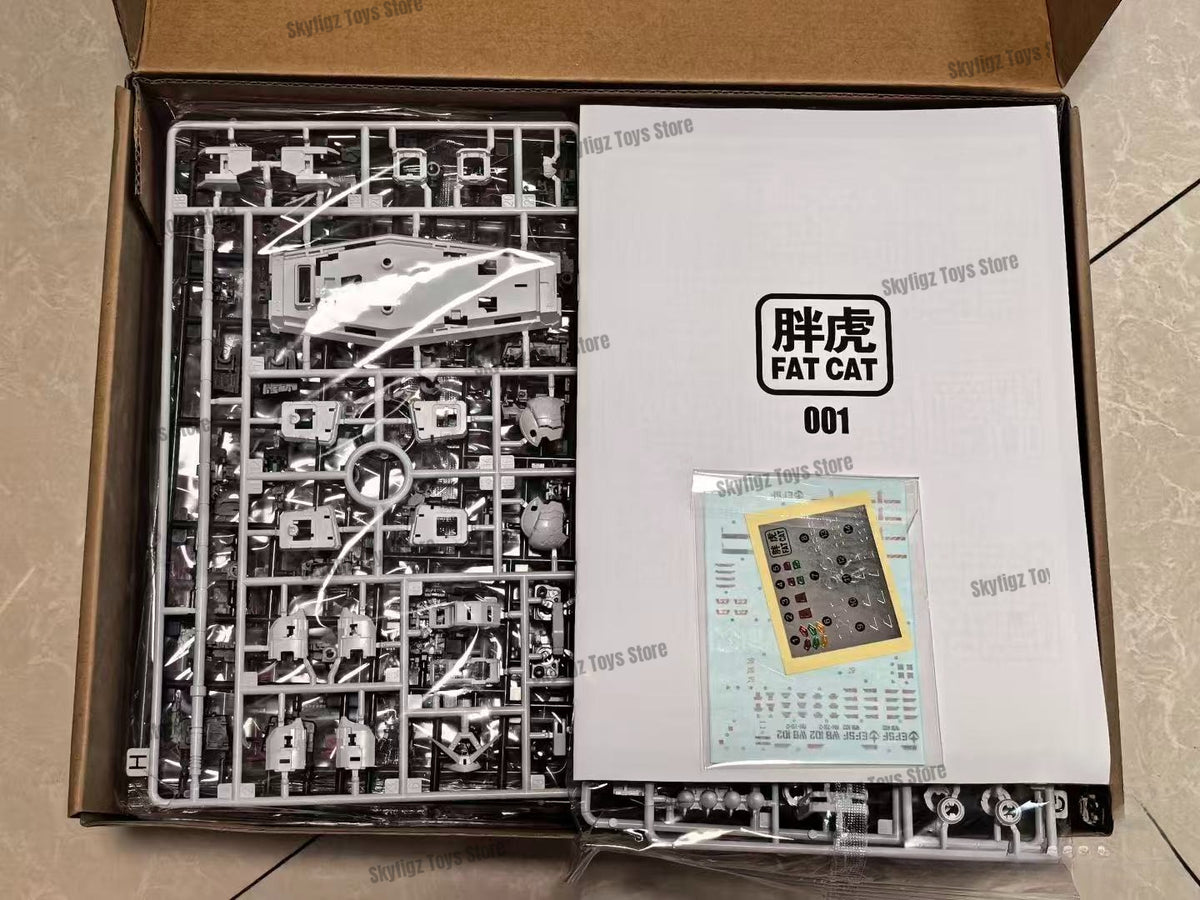 FAT CAT Model RG 1/100 RX-78-2 Gundam Ver 2.0 Assembly Model Kit – Articulated Robot Collectible Model
