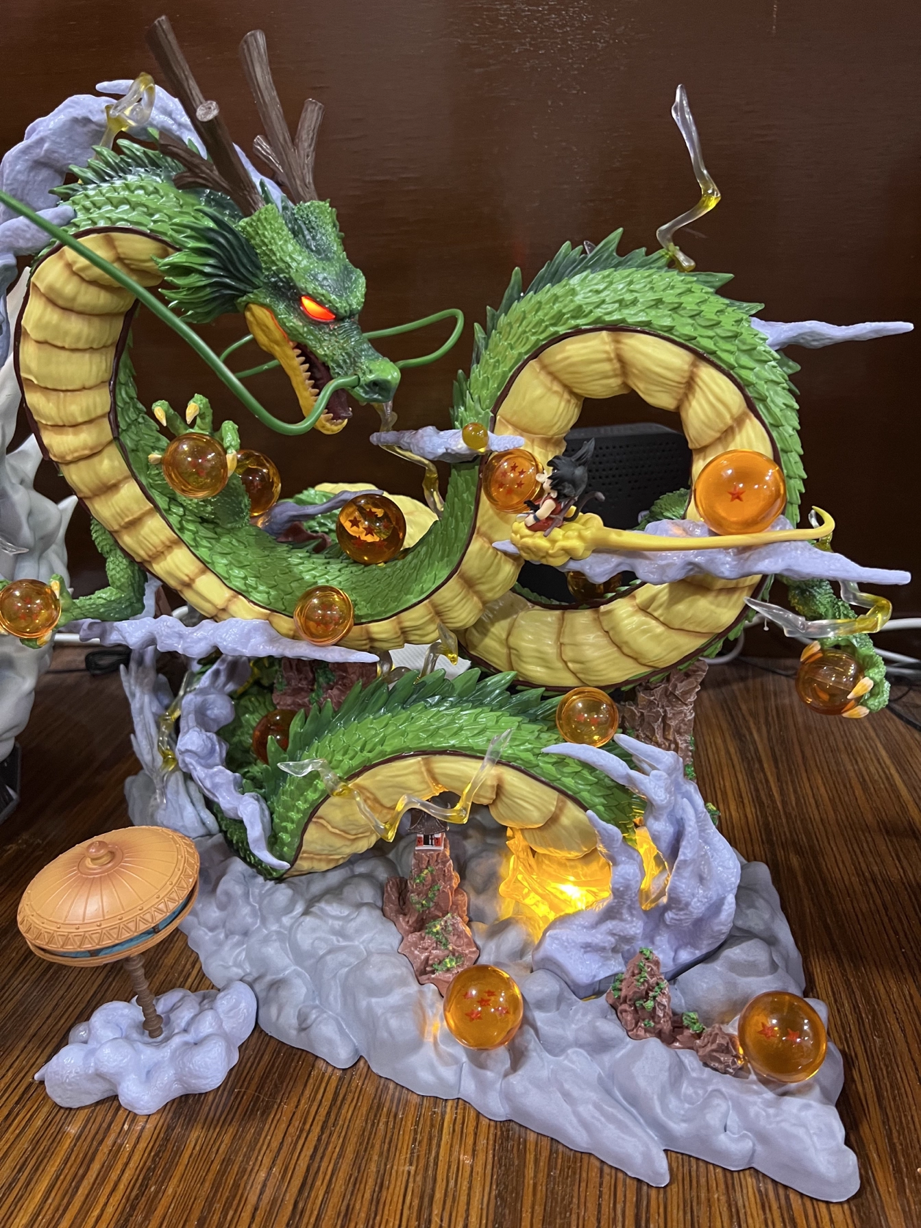 53cm Dragon Ball Anime Figure – Goku & Shenron PVC Statue Model & Collection Ornament