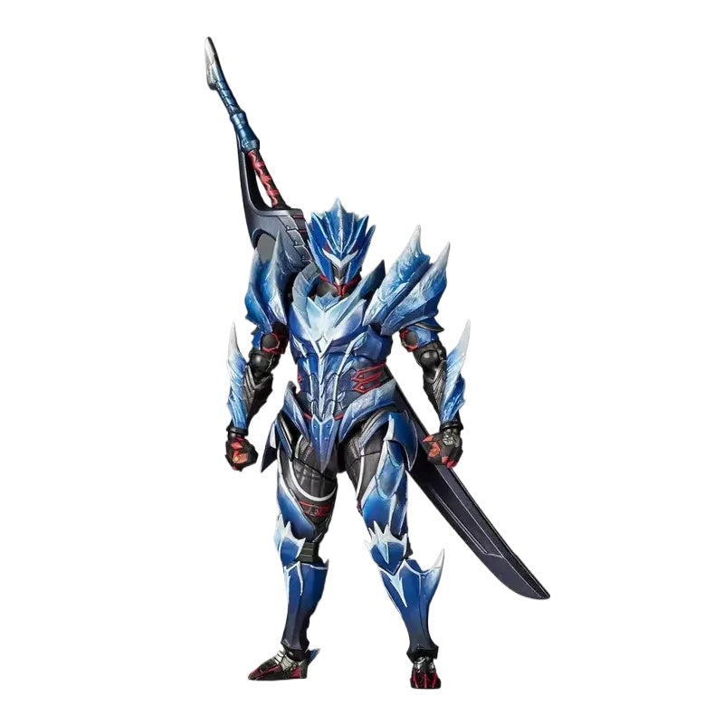 Kaiyodo Revoltech Amazing Yamaguchi Lunagaron Figure Set Monster Hunter Rise Sunbreak