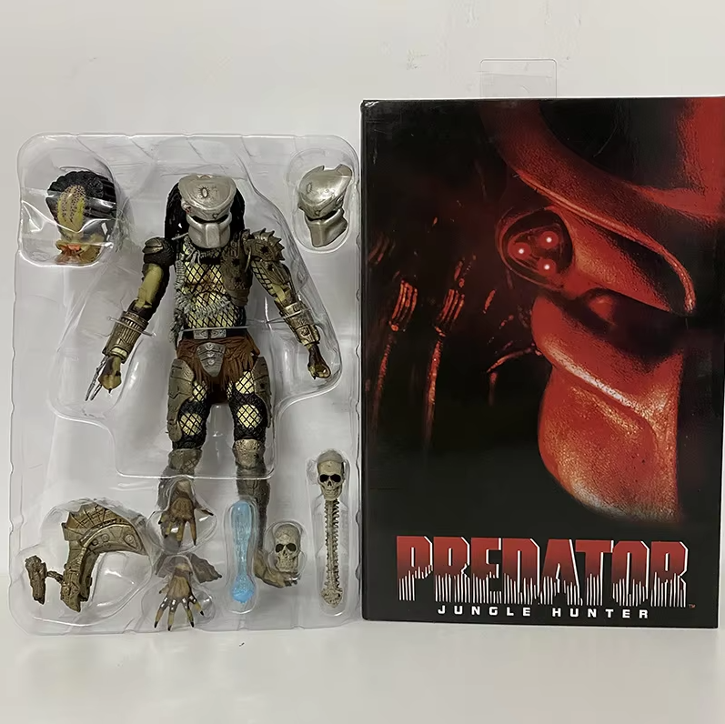 Jungle Hunter Predator Action Figure – Joint Movable Sci-Fi Alien PVC Collectible Model