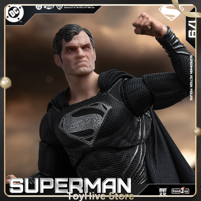 Original Fondjoy Black Suit Superman 2.0 Action Figure – 1/9 Scale Zack Snyder&