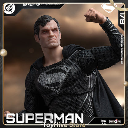 Original Fondjoy Black Suit Superman 2.0 Action Figure – 1/9 Scale Zack Snyder&