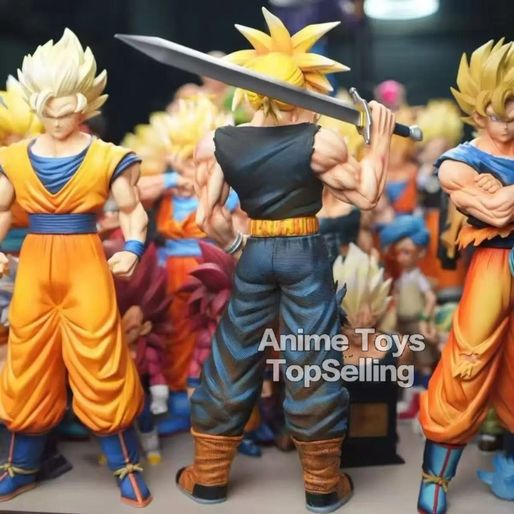 32.5cm Dragon Ball Z Trunks Action Figure – PVC Statue & Anime Collectible Display Model