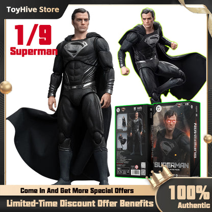Original Fondjoy Black Suit Superman 2.0 Action Figure – 1/9 Scale Zack Snyder&