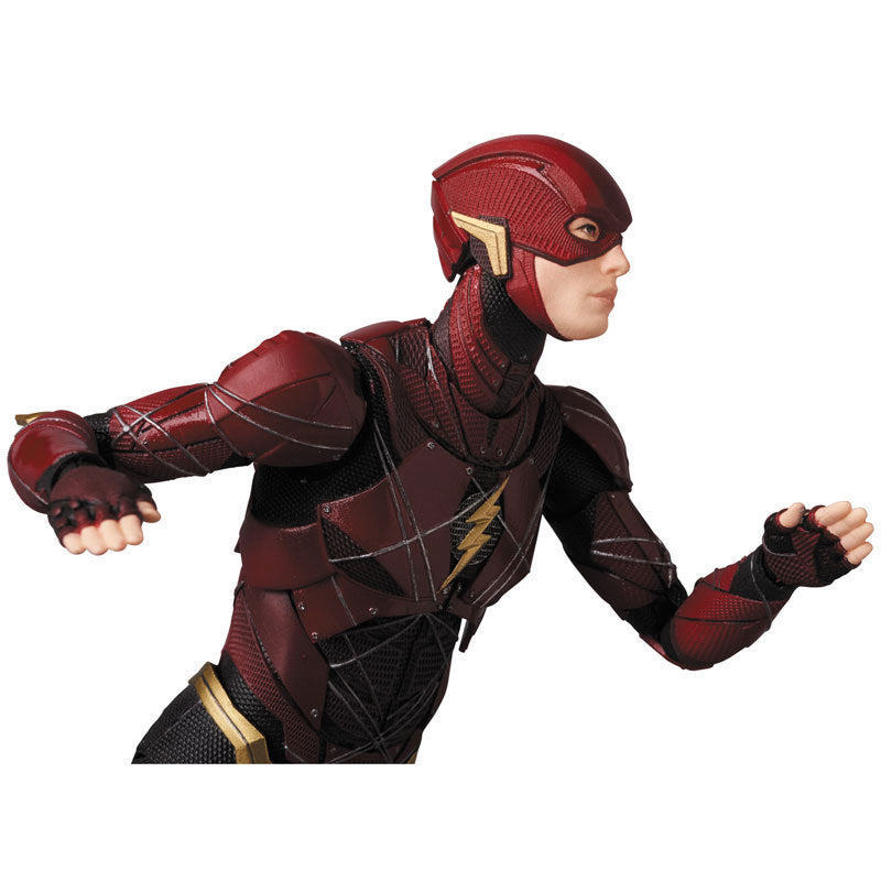 Mafex 058 The Flash Action Figure – 16cm Movable Superhero Statue Model Doll