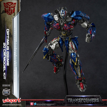 YOLOPARK Transformers: The Last Knight AMK PRO Series Optimus Prime 20cm Model Kit Action Figure