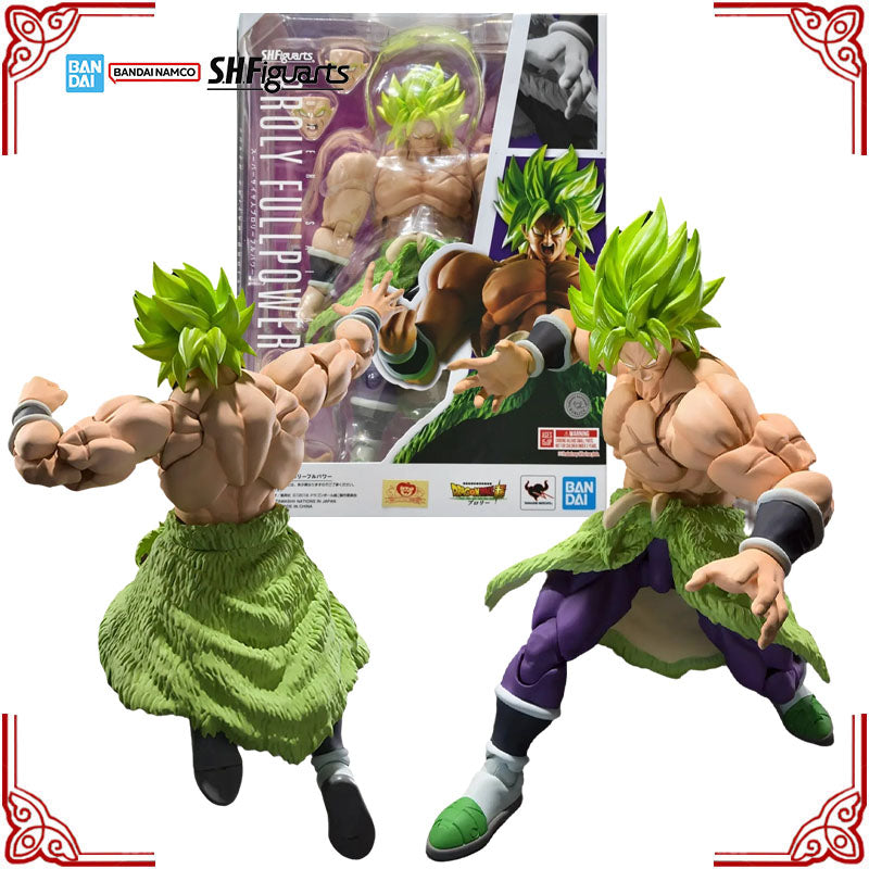 Genuine Bandai S.H.Figuarts Super Saiyan Broly Full Power Action Figure – Dragon Ball Super Model Toy