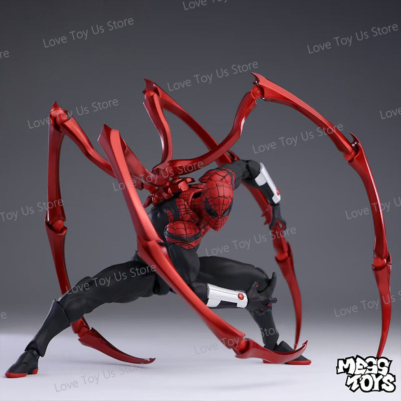 Superior Spider-Man Action Figure dynamic combat pose articulated