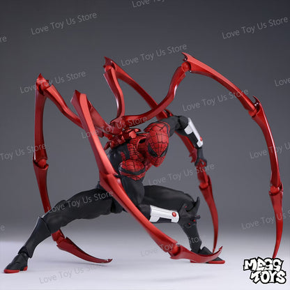 Superior Spider-Man Action Figure dynamic combat pose articulated