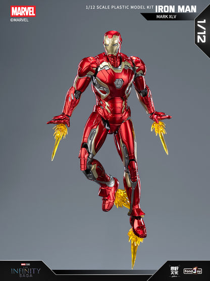 Fondjoy 1/12 Scale Iron Man Mark 45 Action Figure – 15.5cm Avengers: Age of Ultron Articulated Model Toy