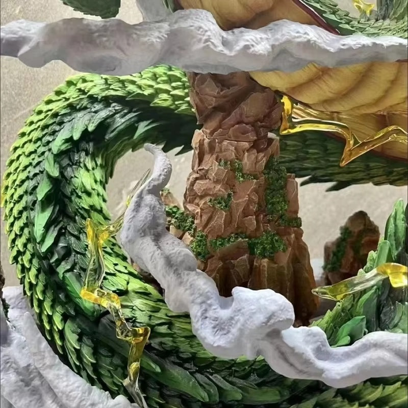 53cm Dragon Ball Anime Figure – Goku & Shenron PVC Statue Model & Collection Ornament
