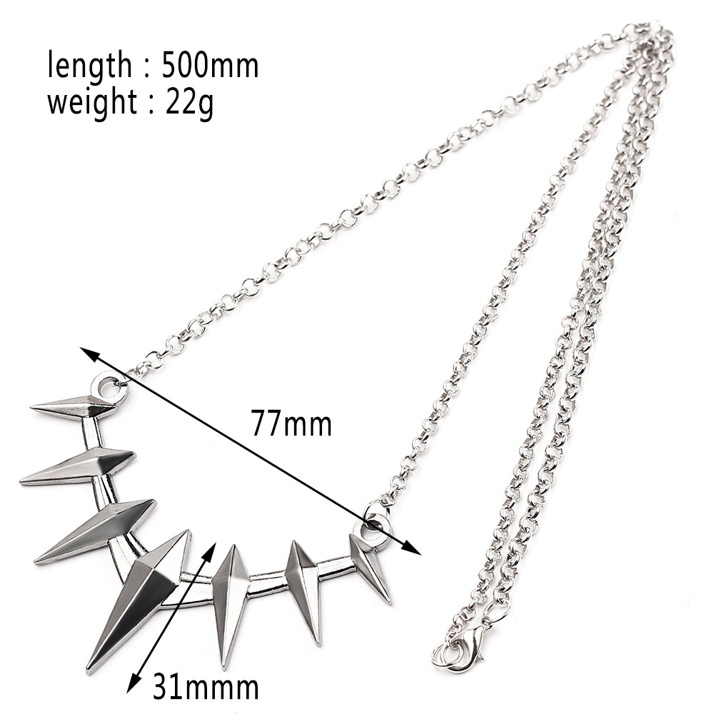 Black Panther Claws Pendant Necklace