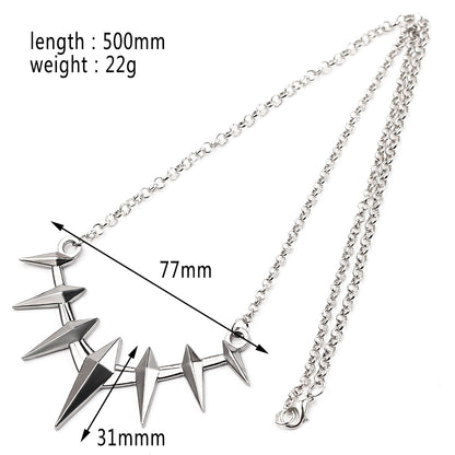 Black Panther Claws Pendant Necklace
