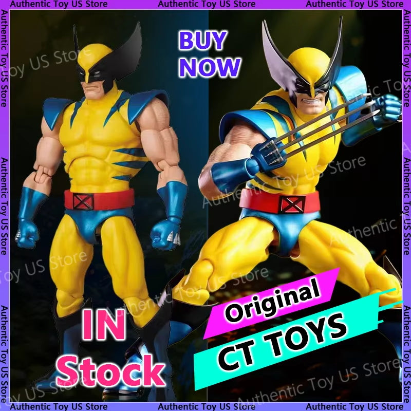 CT Toys MAFEX 096 / 138 X-Men Wolverine Action Figure – Comic Version Articulated Model
