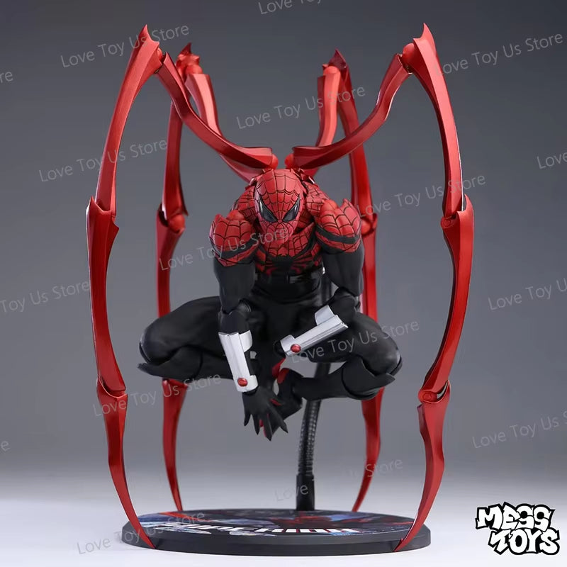 Superior Spider-Man Action Figure Mess Toys full accessory set display