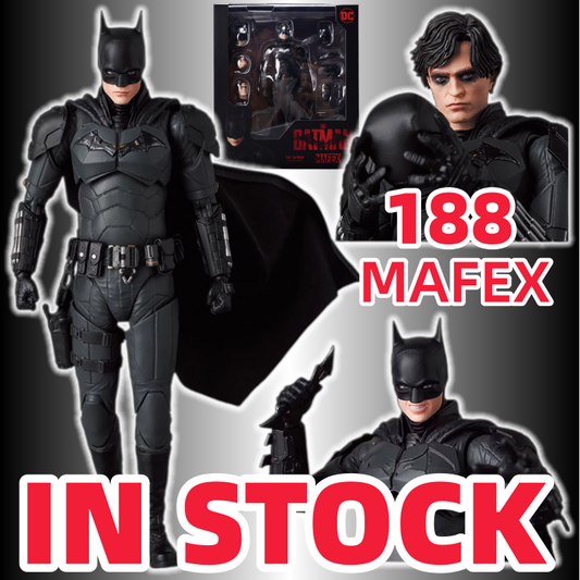 MAFEX No.188 The Batman (2022) Action Figure – Articulated Robert Pattinson Movie Collectible