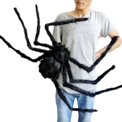 Giant Halloween Plush Spider Decoration 