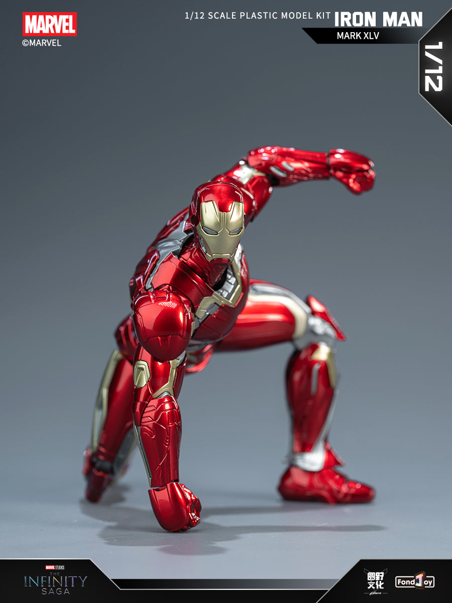 Fondjoy 1/12 Scale Iron Man Mark 45 Action Figure – 15.5cm Avengers: Age of Ultron Articulated Model Toy