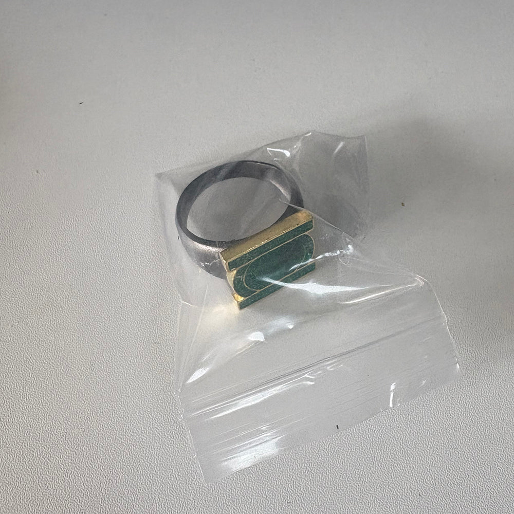DC Comics John Stewart Green Lantern Metal Cosplay Ring – Men's Jewelry Accessory