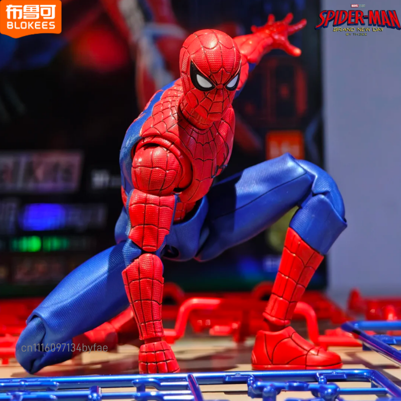 BLOKEES Marvel Beyond Edition: Spider-Man (Brand New Day) Action Block Figure Model Kit