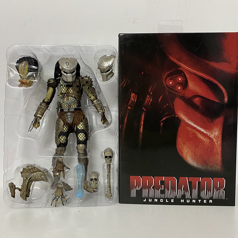 Jungle Hunter Predator Action Figure – Joint Movable Sci-Fi Alien PVC Collectible Model