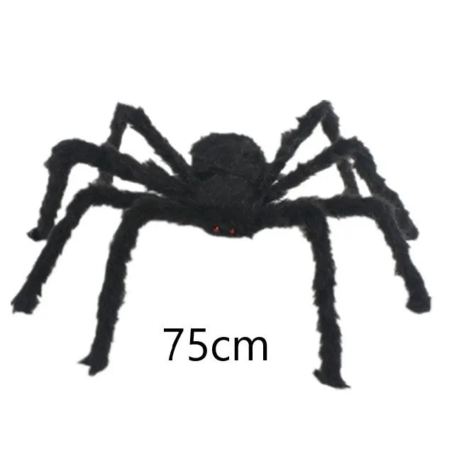 Giant Halloween Plush Spider Decoration 