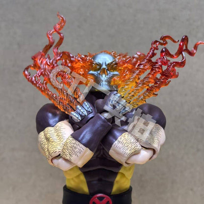  Flame Skull &amp; Claw FX Collector Model