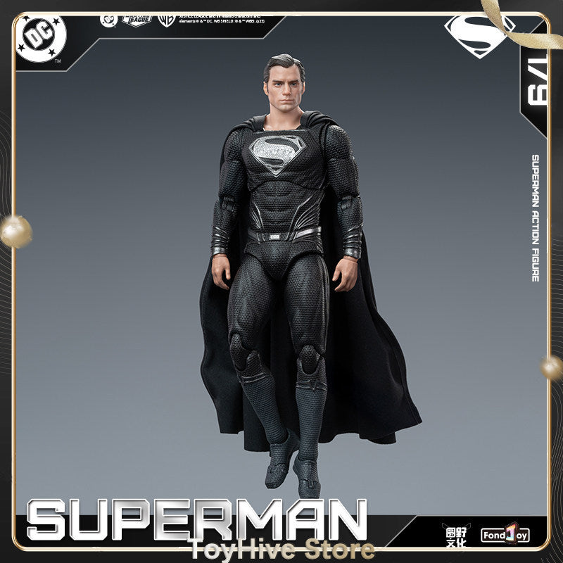 Original Fondjoy Black Suit Superman 2.0 Action Figure – 1/9 Scale Zack Snyder&