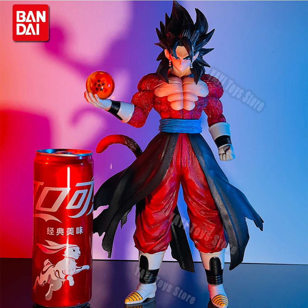 29cm Dragon Ball SSJ4 Gogeta Figure – Super Saiyan 4 Fusion PVC Action Statue Model