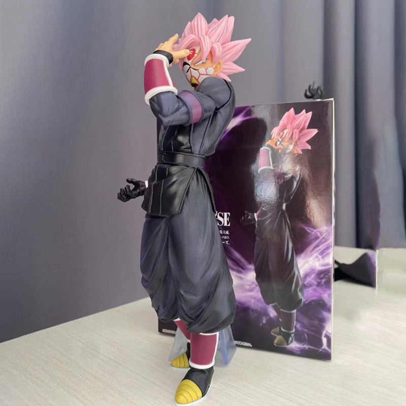 25cm Super Dragon Ball Heroes Zamasu &amp; Goku Black Figure – PVC Action Statue Model Collectible