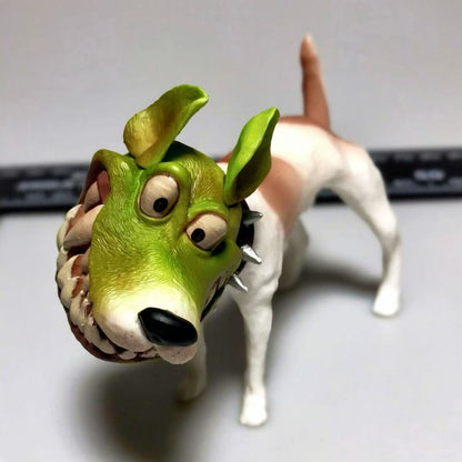 7cm The Mask Dog Milo Action Figure Statue – Classic Movie Character PVC Desktop Figurine