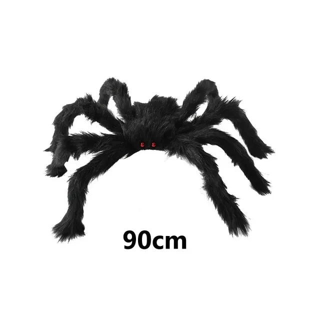 Giant Halloween Plush Spider Decoration 