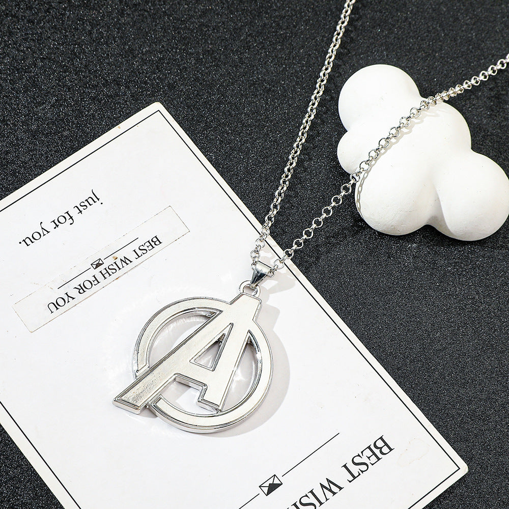 Avengers Logo Pendant Necklace 