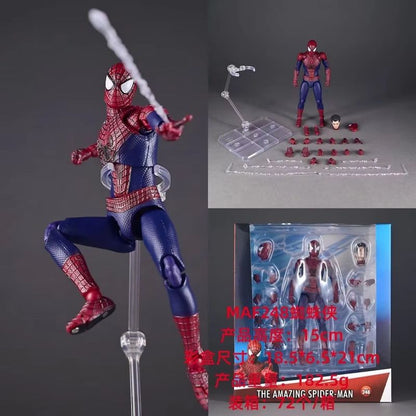 Mafex Spider-Man Action Figure No.248 Amazing Spider-Man 2 front view