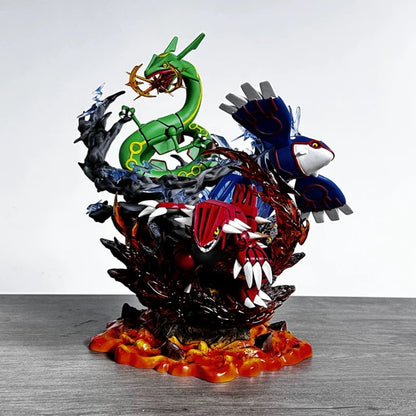 Rayquaza Groudon &amp; Kyogre Action Figure