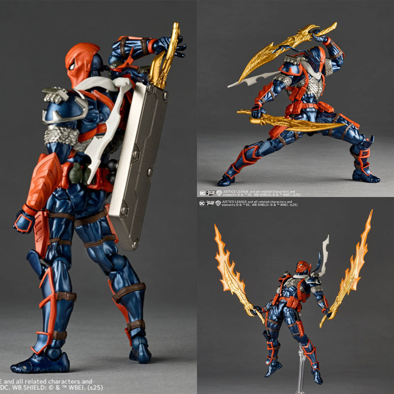 Amazing Yamaguchi Deathstroke (Slade Wilson) Ver. 1.5 Action Figure – Revoltech Style Movable Model
