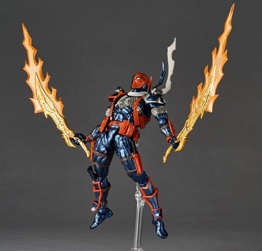 Amazing Yamaguchi Deathstroke (Slade Wilson) Ver. 1.5 Action Figure – Revoltech Style Movable Model