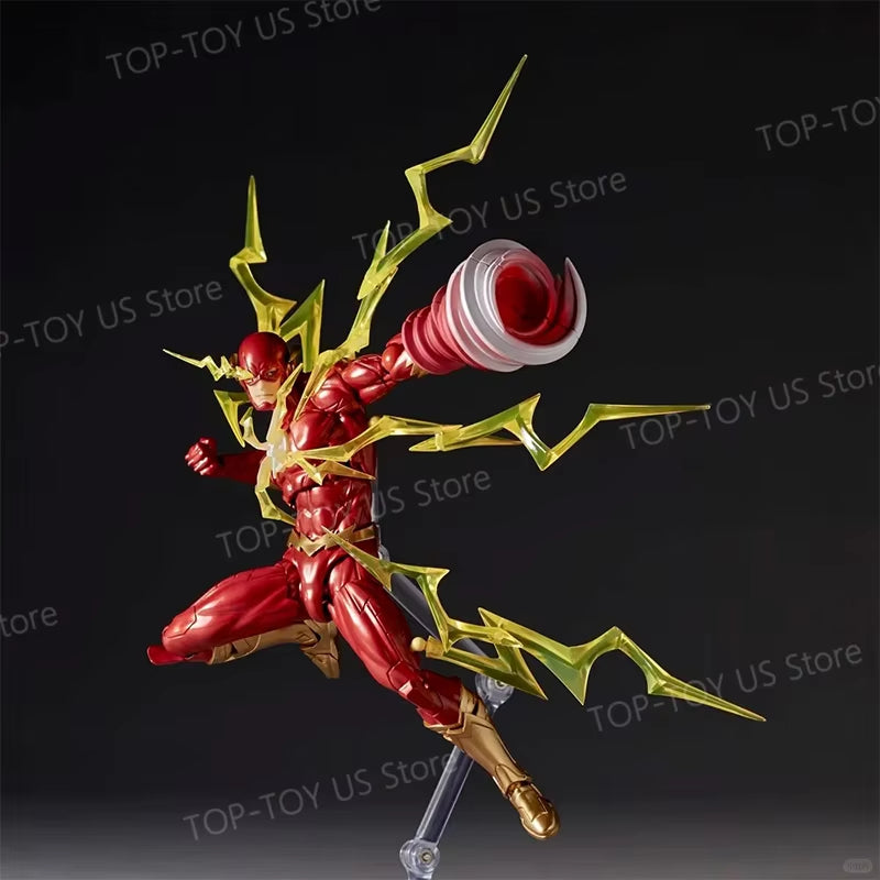 Amazing Yamaguchi The Flash Action Figure – Revoltech Style Movable PVC Statue & Collectible