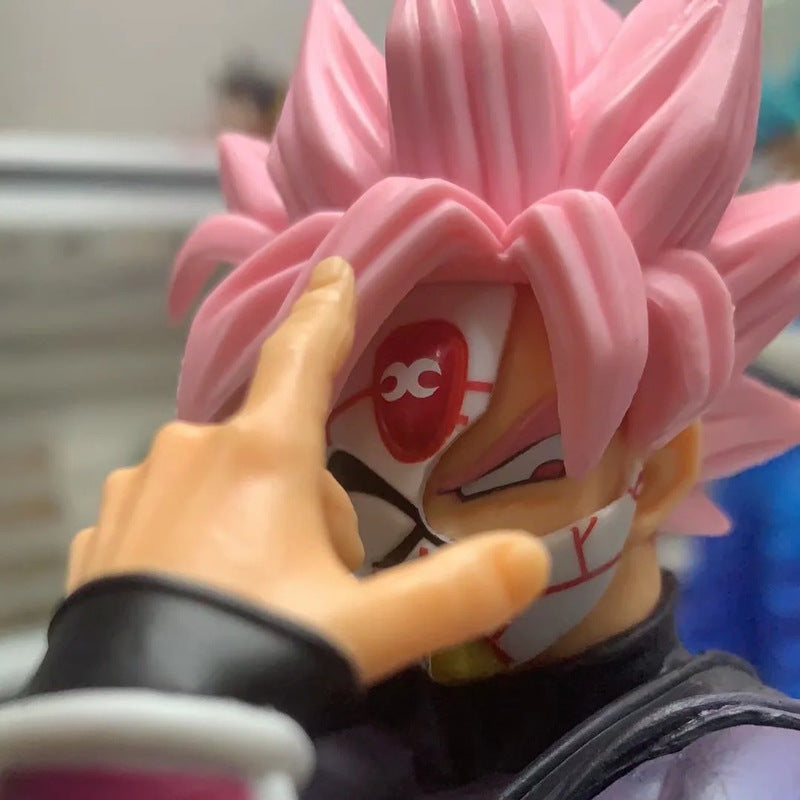 25cm Super Dragon Ball Heroes Zamasu &amp; Goku Black Figure – PVC Action Statue Model Collectible