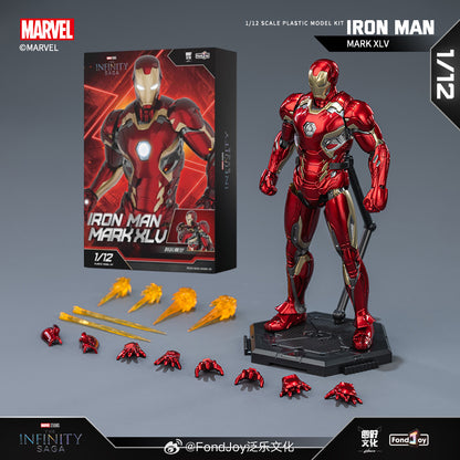 Fondjoy 1/12 Scale Iron Man Mark 45 Action Figure – 15.5cm Avengers: Age of Ultron Articulated Model Toy