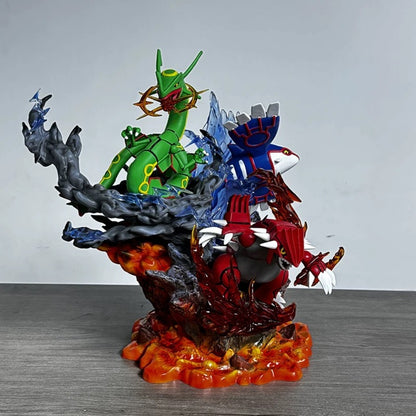 Rayquaza Groudon &amp; Kyogre Action Figure
