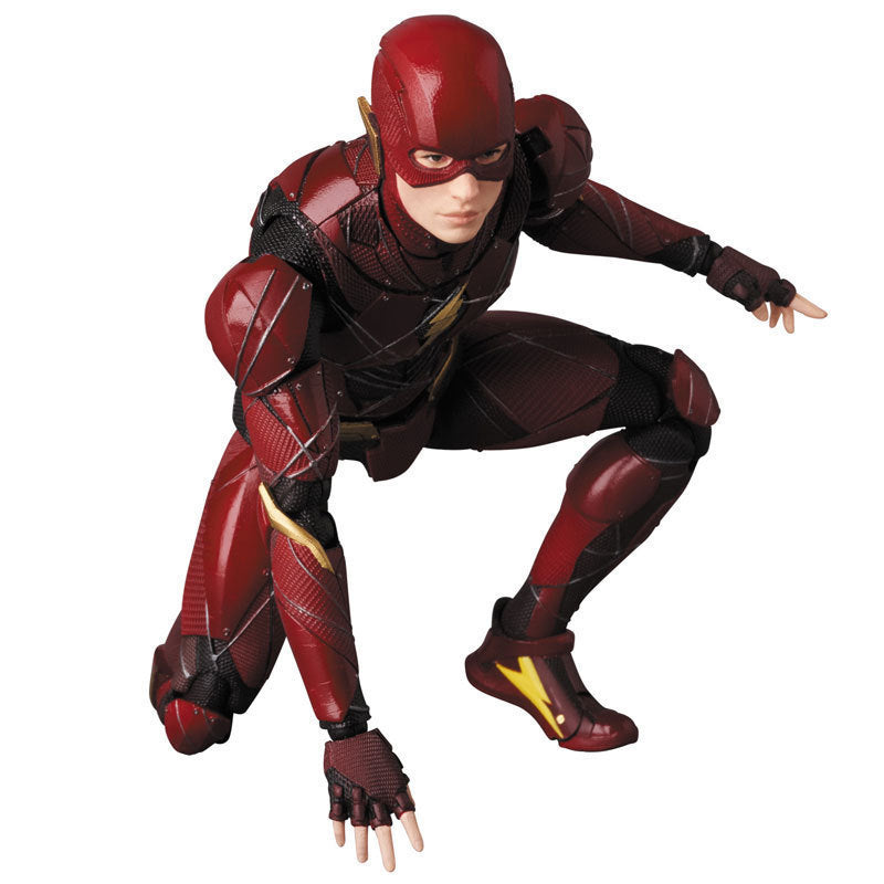 Mafex 058 The Flash Action Figure – 16cm Movable Superhero Statue Model Doll