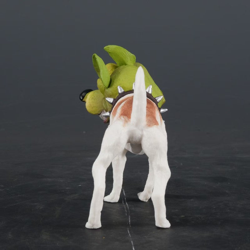 7cm The Mask Dog Milo Action Figure Statue – Classic Movie Character PVC Desktop Figurine