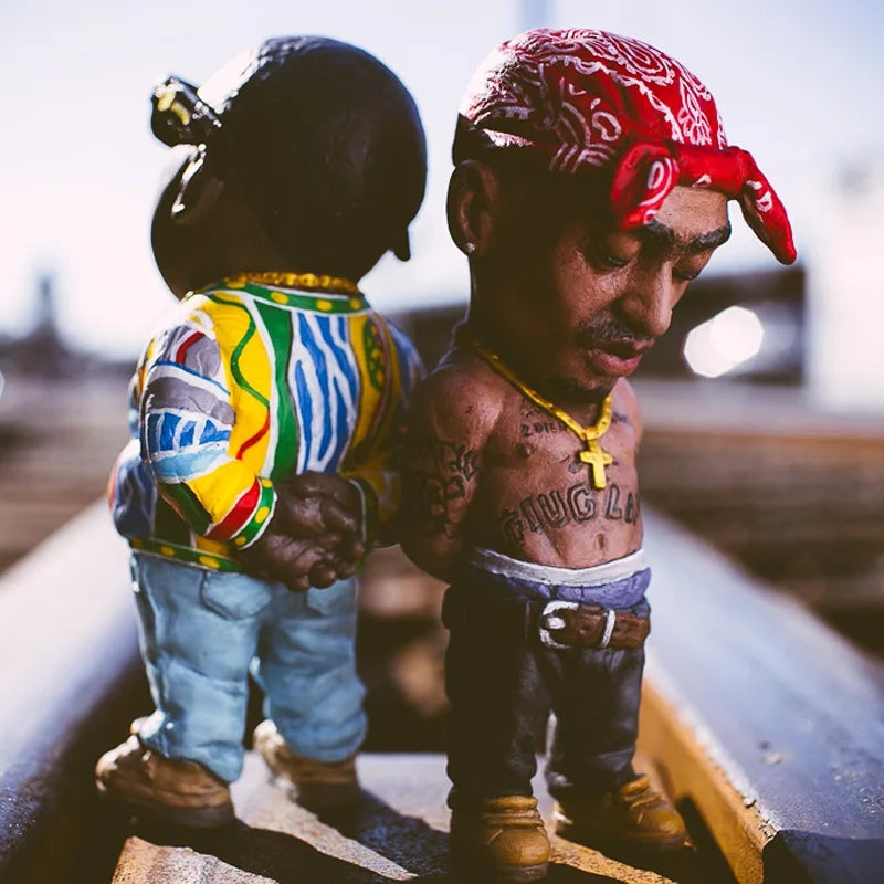 Fashion Tupac Rapper Figure Hip Hop Star