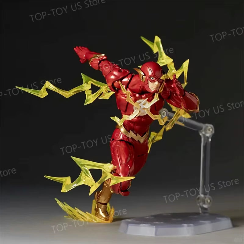 Amazing Yamaguchi The Flash Action Figure – Revoltech Style Movable PVC Statue & Collectible