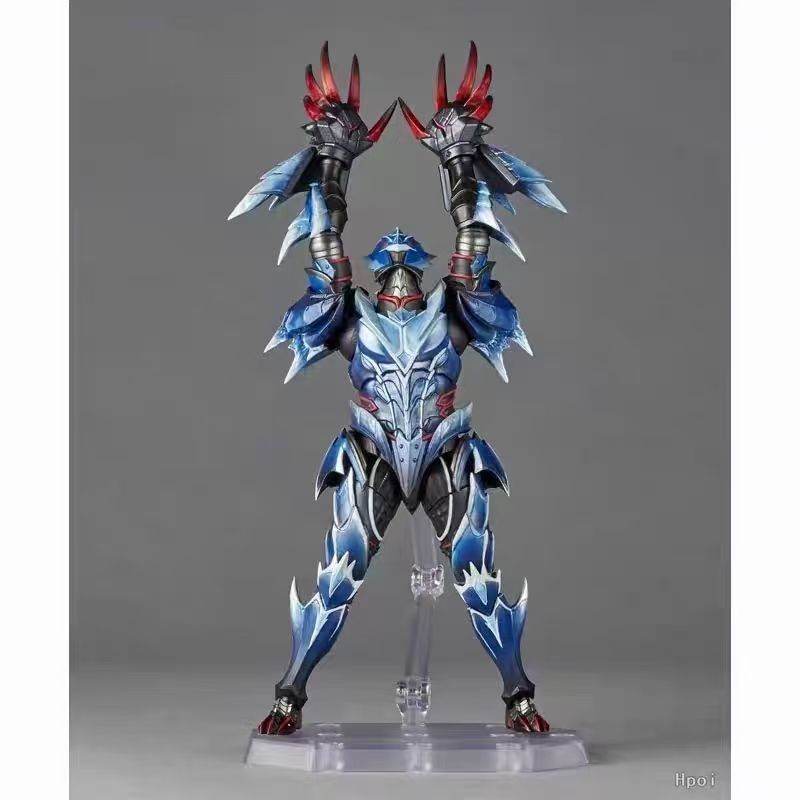 Kaiyodo Revoltech Amazing Yamaguchi Lunagaron Figure Set bipedal combat pose