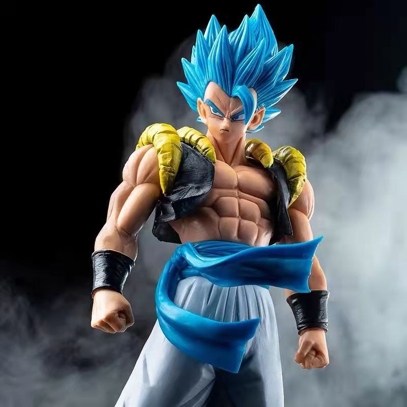 31cm Dragon Ball Z Super Saiyan Blue Gogeta Figure – SSGSS PVC Action Statue Model