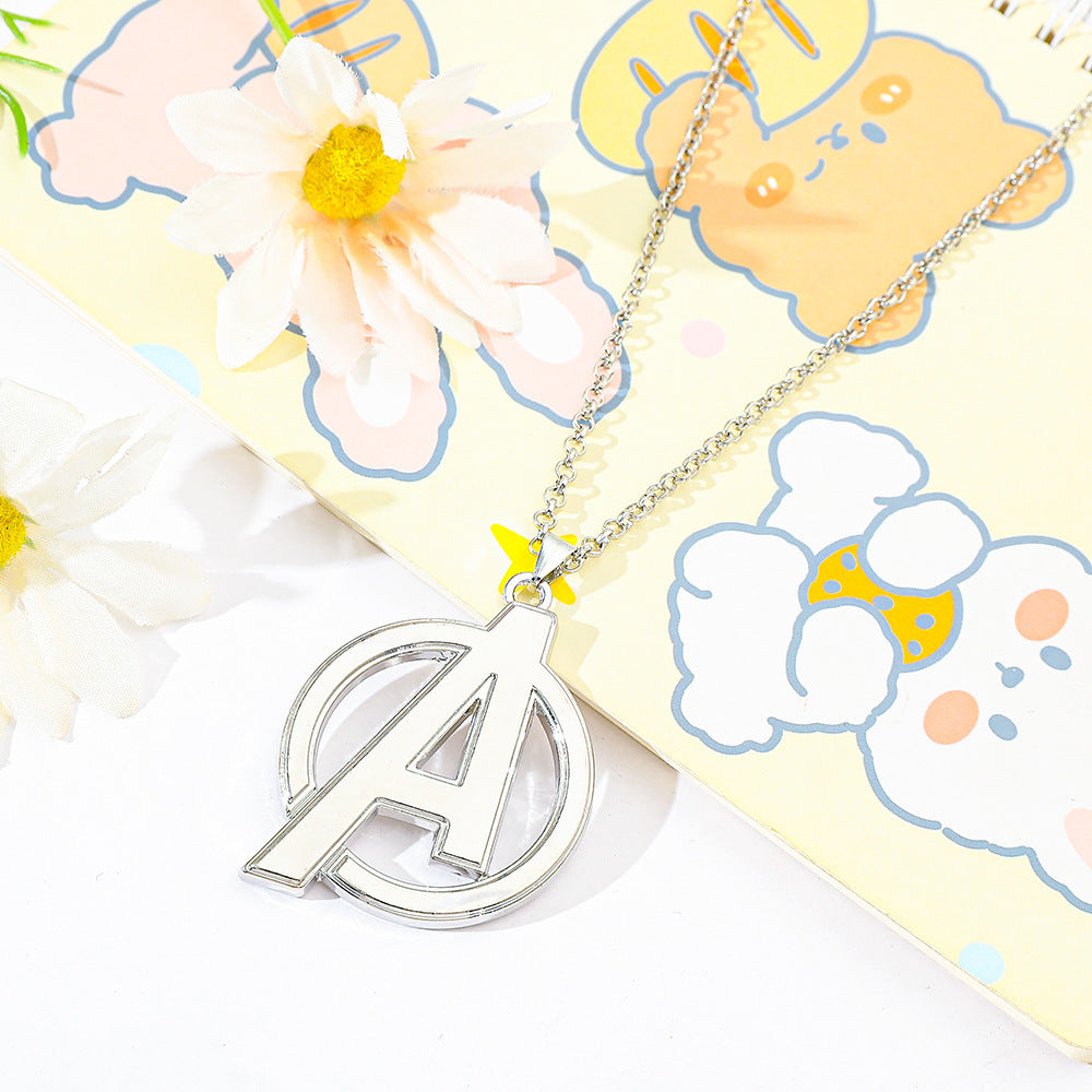 Avengers Logo Pendant Necklace 