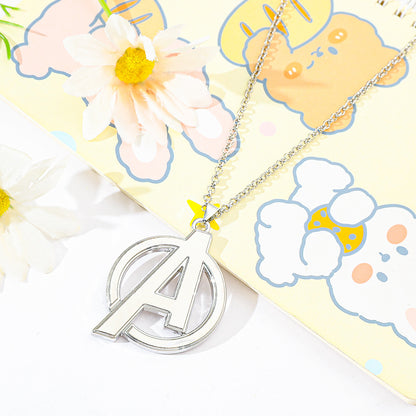 Avengers Logo Pendant Necklace 