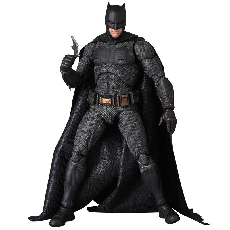MAFEX No.056 Justice League Batman Action Figure – Articulated Ben Affleck Movie Collectible (16cm)